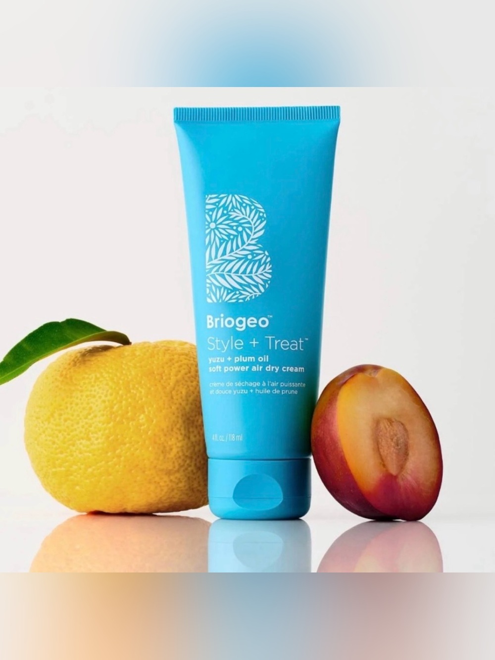 BRIOGEA - STYLE + TREAT  YUZU + PLUM OIL - SOFT POWER AIR DRY CREAM